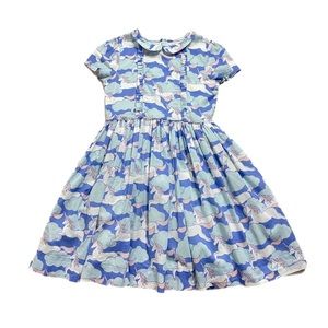 Mini Boden Girls Nostalgic Unicorn Print Tea Dress 11-12Y